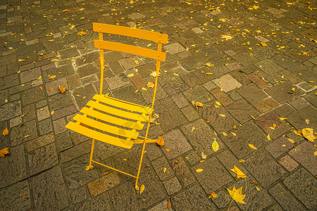 黄色椅子图像背景图片