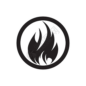 表情连拍防火标志篝火活力火球安全符号插图火焰表情烧伤条纹设计图片