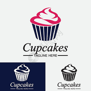 设计矢量模板 图标店铺菜单插图面包质量食物甜点商业徽章糕点背景图片