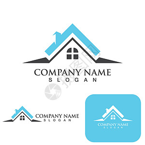 房屋标识 地产和建筑标志Logo房地产协议男人公寓顾问住房财产贷款房子城市背景图片
