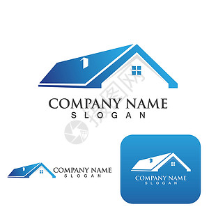 房屋标识 地产和建筑标志Logo住房贷款房地产建筑学财产男人住宅投资顾问锤子背景图片