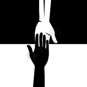 手伸手相助 救世主棕榈机构帮助社会朋友团队友谊志愿者手指标识设计图片