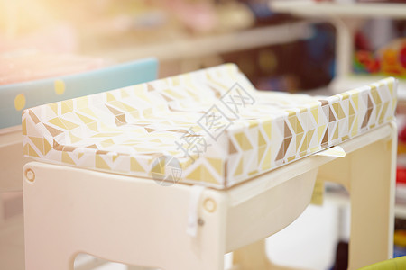 适合换尿布台婴儿床床垫 婴儿尿布更换可水洗垫 婴儿床床垫背景图片