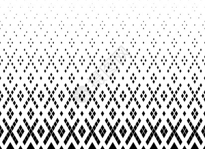 半通矢量背景 填满了黑方块装饰边框气泡三角形数字织物框架打印几何学插图背景图片