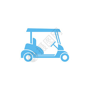 golfGolf 工具车图标设计概念插图车轮俱乐部汽车高尔夫球闲暇驾驶运输活动游戏黑色插画