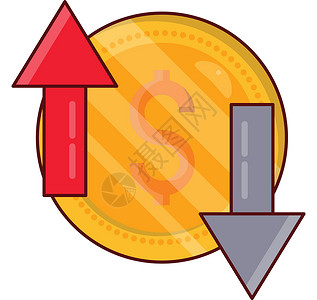 上传下载货币财富投资现金插图通货经济学银行成功银行业设计图片