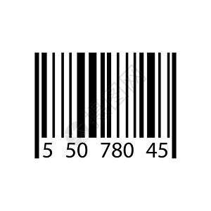 条形码标签现实的条形码图标 现代简单的平面条形码 营销 互联网的概念 用于网站设计 移动应用程序的市场商标的时尚矢量标志 条形码标志设计图片