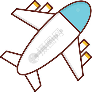 飞机旅行航空公司旅游插图运输飞机场艺术商业天空航班背景图片