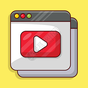 Youtube的YouTube网站技术小样框架互联网视频营销监视器溪流控制设计图片