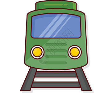 火车插图按钮互联网车站铁路白色运输乘客车辆旅行背景图片
