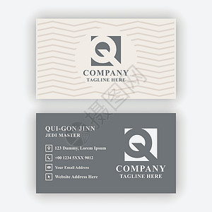 名卡设计模板两面性界面书写身份广告插图联系人打印工作地址背景图片