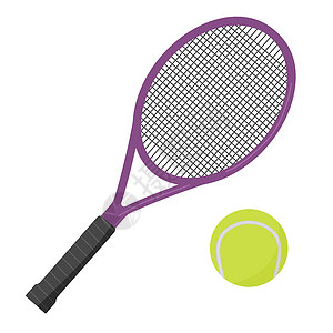 电击球和网球 运动用品和运动生活方式背景图片