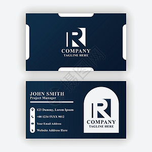 公司名片模板名卡设计模板工具标签广告创造力电话名片联系人图标公司商业设计图片