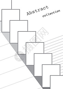 抽象几何技术公司小册子或笔记本 公司身份传单 矢量商业介绍 背景 (单位 千美元)背景图片