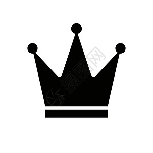 权威图片皇冠的月光图标 排名图标插画