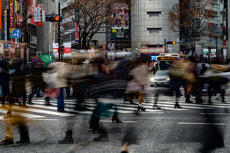 争夺十字路口涩谷争夺十字路口涩谷站高清图片