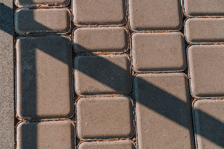 科技感无缝底纹表面铺有不同尺寸 多种格式 的路砖 瓷砖的不均匀 混色 颜色使其看起来像天然石材 为无缝底纹特别准备的背景背景