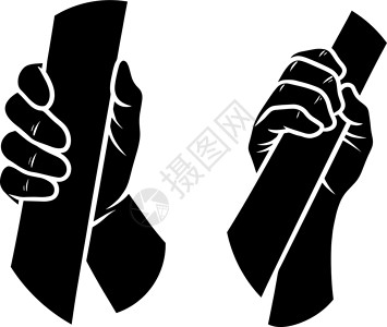 人类拇指人类双手矢量图标集的卡通光影图拇指收藏插图女士管道艺术手臂棕榈扶手拳头插画