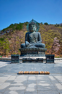 嵩岳寺雪岳山韩国人高清图片