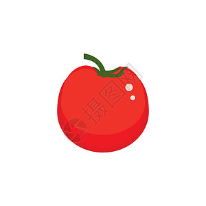 番茄标识艺术蔬菜食物营养植物生态标签农业饮食插图背景图片
