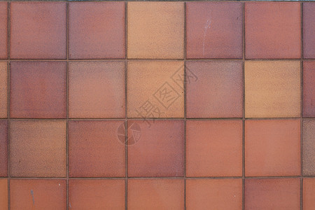 粘土瓷砖地板纹理 粘土砖 红石粘土采石场铺磁砖的地板细节 陈旧的瓷砖方形粘土橙色地板 铺有赤土砖的瓷砖地板背景图片