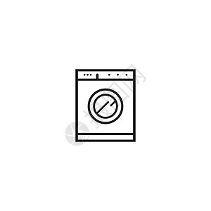 洗衣机标志房间器具家庭电气服务机器洗衣房家务肥皂液体背景图片