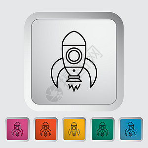 火箭剪贴画火箭车辆运输火焰互联网土地科学技术引擎图标设计师设计图片