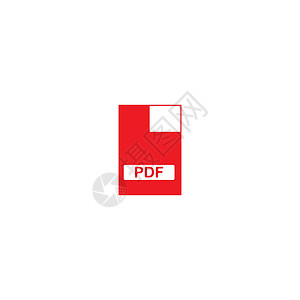 PDF PDF 图标标签插图互联网网页电脑导航下载文档正方形格式背景图片