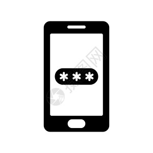 手机登录安全电话图标 电话密码图标 保护个人数据图标等受保护鉴别技术授权代码屏幕手机隐私用户验证设计图片