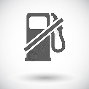 燃料图标气体加油站石油环境化石力量插图运输柴油机汽油背景图片