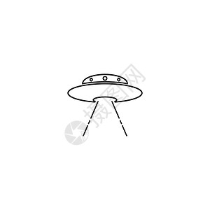 UFO 图标小说旅行游戏飞碟草图技术卡通片插图艺术天文学背景图片