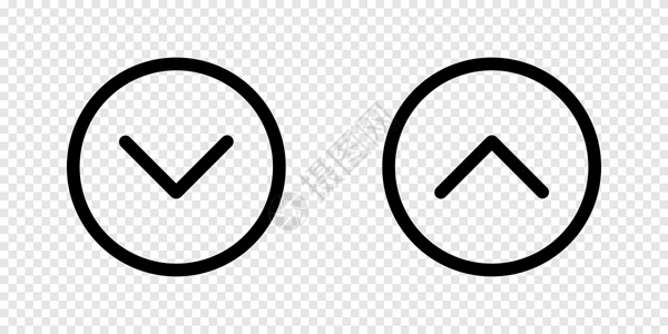 海豚圆形图标向上向下箭头设置图标商业身份导航黑色指针圆形插图蓝色网络互联网设计图片