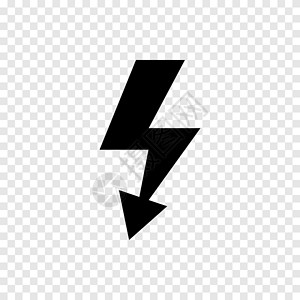 警告危险符号图标简单设计三角形闪电标签插图电气控制板风险震惊建造电击设计图片