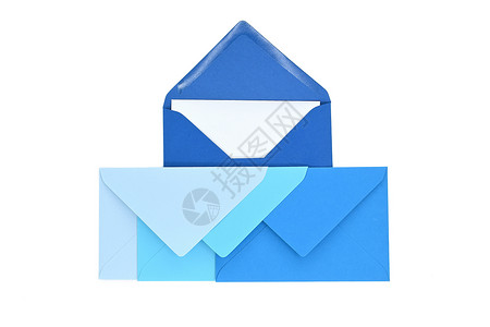 空白白卡的蓝色蜂窝商业互联网文档邮资邮寄电子邮件邮件网络卡片邮政背景图片