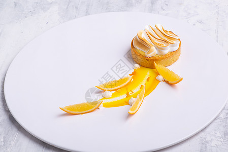 水果蛋白馅饼面包店白色的高清图片