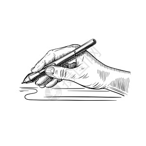 一只笔在图形平板块上绘制时 手掌握着ttylus设计图片