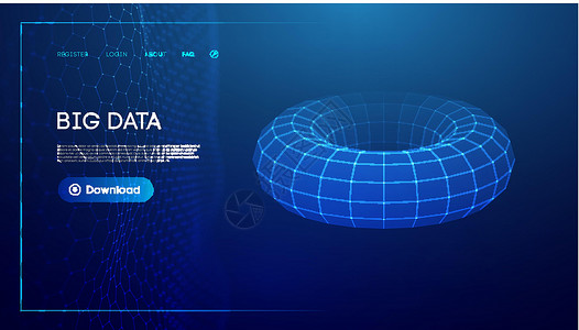 托波基托鲁斯科技链路 几何背景大数据 矢量视角网格数字网络 未来抽象艺术几何学标识科学场地圆圈电磁戒指粒子活力圆环设计图片