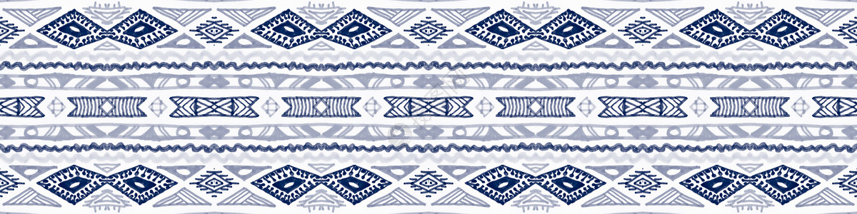 波卡特佩无缝的秘鲁模式 手绘阿兹特克插图打印艺术部落织物风格草图文化水彩装饰品纺织品背景
