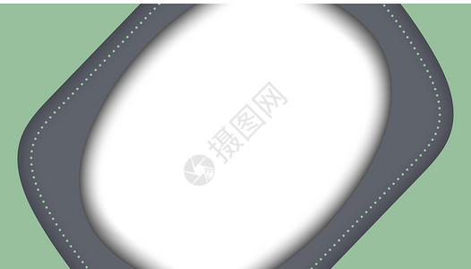 Banner 白色背景上的绿色和灰色弯曲形状模板背景图片