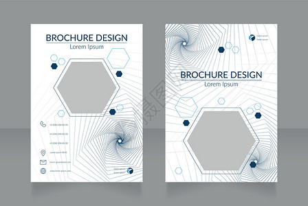 手册封面设计网页设计和编码服务空白小册子设计插画