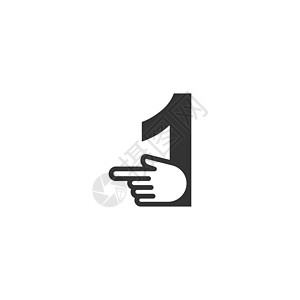 王者荣耀手游数字与手游光标图标插图相结合营销技术店铺手指字母零售标识互联网商业销售设计图片