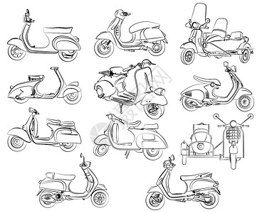 面线糊达面线艺术摩托车设计图片