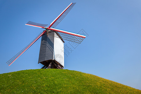 荷兰语著名的历史性旅游目的地高清图片