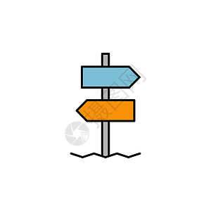 方向 导航 箭头轮廓图标 冬季运动插图的元素 标志和符号图标可用于网络 徽标 移动应用程序 UI UX背景图片