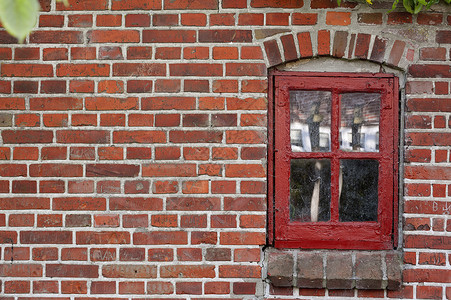 背景 180 年历史的学校墙  旧背景和复制空间民众墙壁纹理白色砖块建造建筑墙纸红色建筑学背景图片