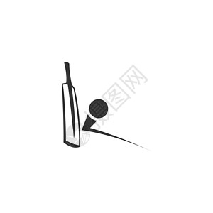 板球体育图标标志徽标标识设计插图模板羽毛球团队橄榄球运动员棒球冲浪曲棍球蝙蝠足球收藏背景图片
