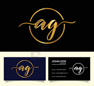 ag600初始会标字母 AG 标志设计向量 公司业务的图形字母符号主义者极简插图推广字体品牌身份首都奢华艺术插画
