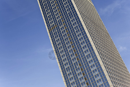 法国巴黎的摩天大楼背景图片