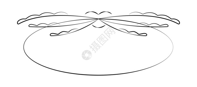 文字空白模板 孤立文本框 矢量装饰品丝带曲线收藏奢华框架卡片边界证书插图剪贴簿背景图片