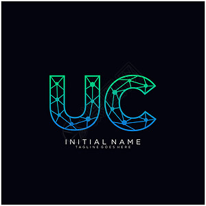 加州大学UC 字母标识图标设计模板要素品牌公司插图艺术字体商业网络标签营销身份设计图片